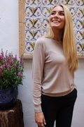 Vivi Ls Pullover | Champagne