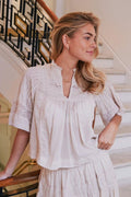 Siama S Voile Blouse | Ivory