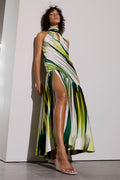 Asla Dress | Verdant Green Jet Stream
