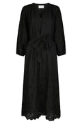 Colette Embroidery Dress | Black