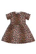 Alma Ss Babydoll Dress (Kids) | Lux Leo Red Heart