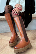 Going High 22 Copenhagen Long Boot |  Cognac