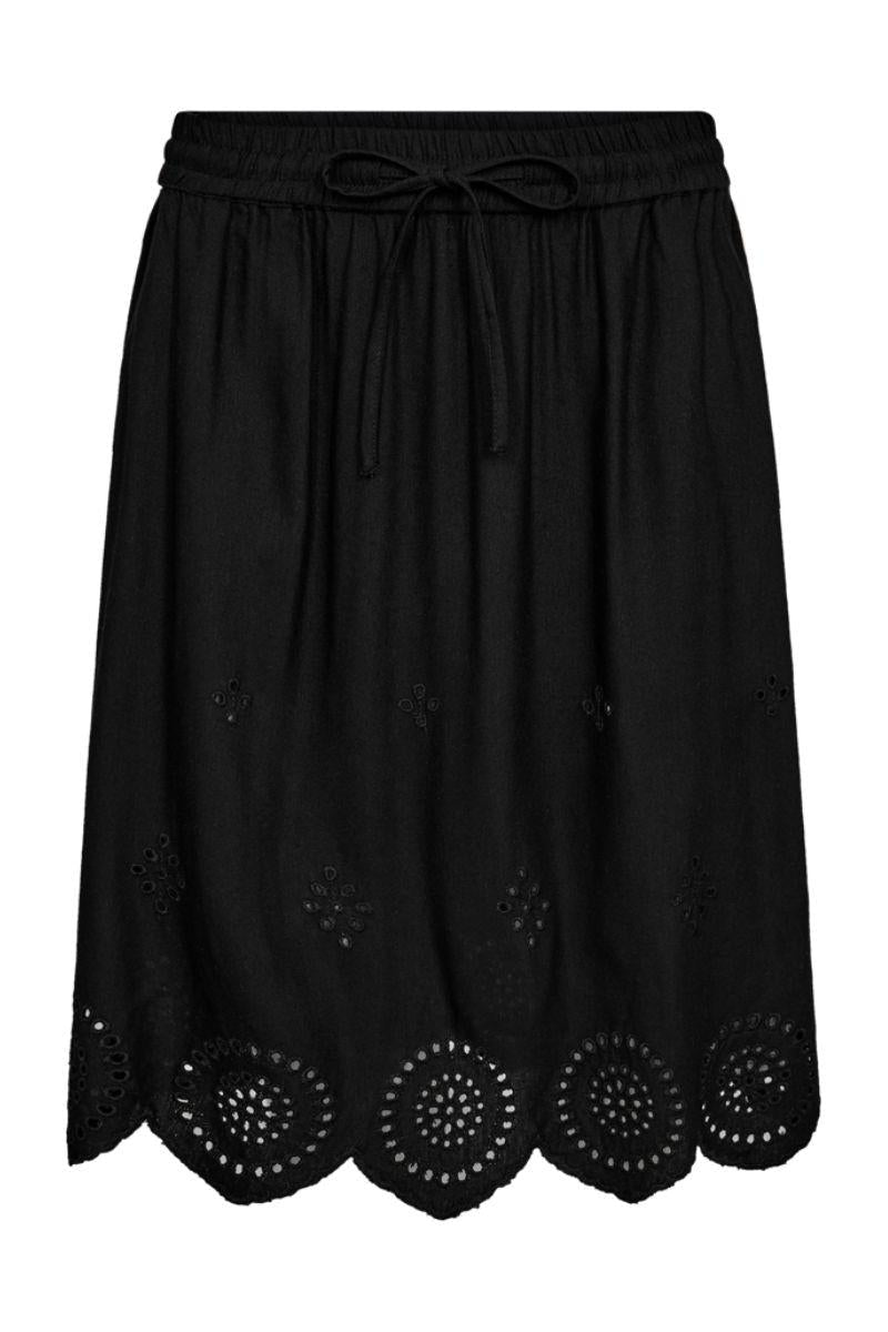 Linus Skirt 205889 | Black | Nederdel fra Freequent