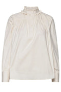 Hattie Ls Blouse | Ecru