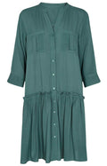 Gisele Dress | Shadow Green