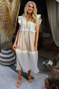 Nor Frill Dress | Ivory