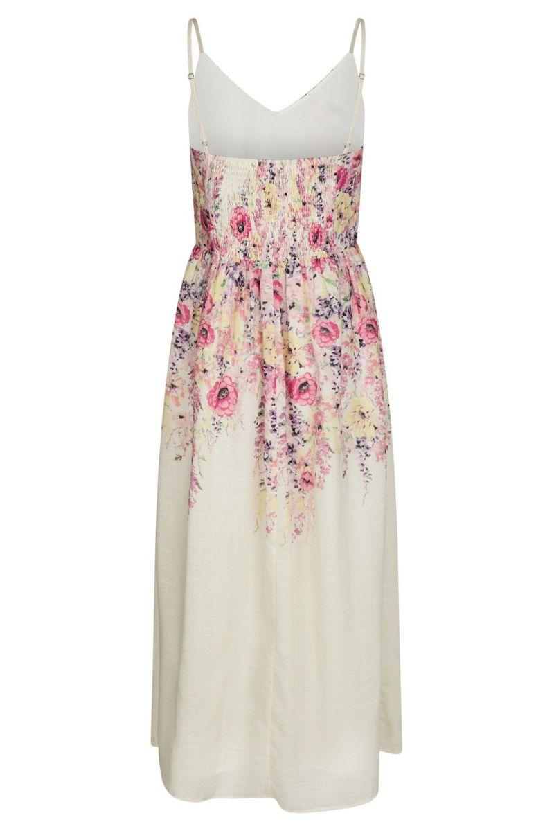 Sanni Flower Print Dress | Ivory | Kjole fra Neo Noir