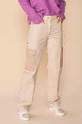 Weneta Cargo Pant | Ecru