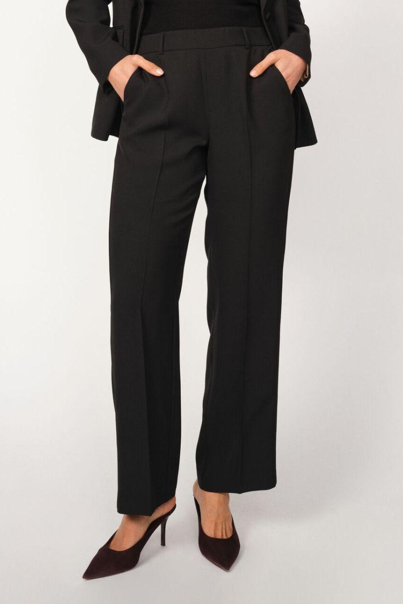 Bai Miley Pant Regular | Black | Bukser fra Mos Mosh