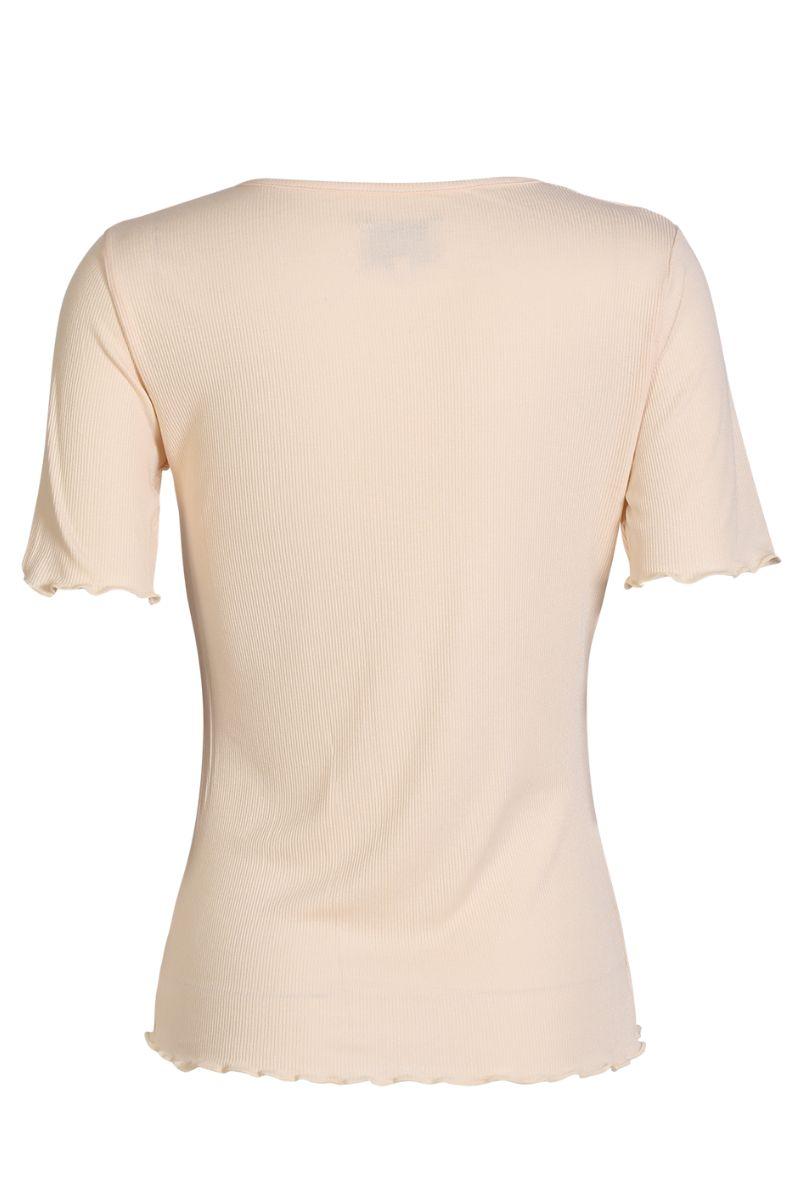 Natalia Ss Blouse | Ivory | Bluse fra Liberté