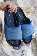 Stories - Jeans Slippers |  Light Blue
