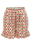 Tia Frill Shorts | Strawberry