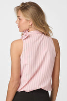 Veda Stripe Top | Rose | Bluse fra Neo Noir
