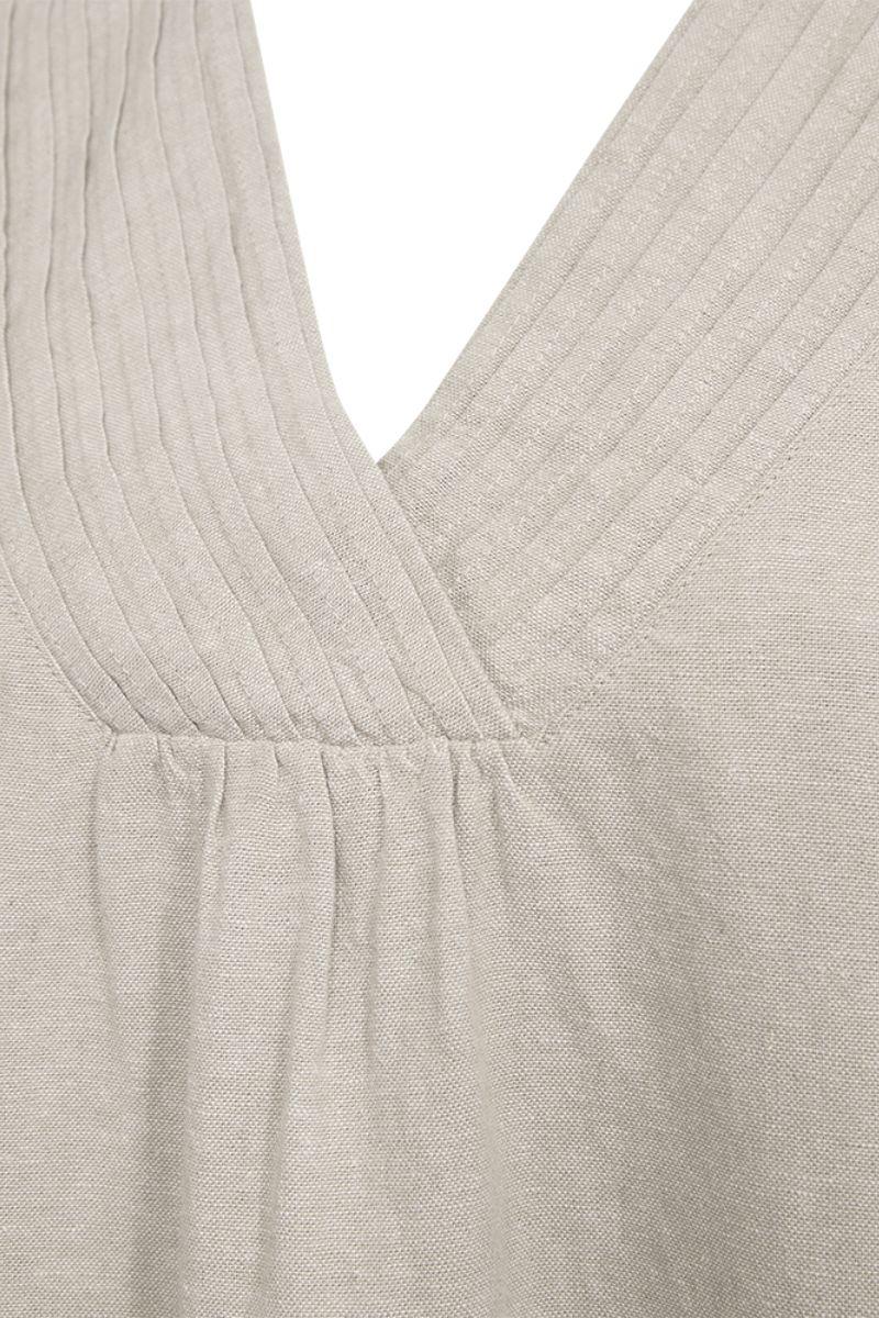 Lava Dress 206104 | Moonbeam Melange | Kjole fra Freequent