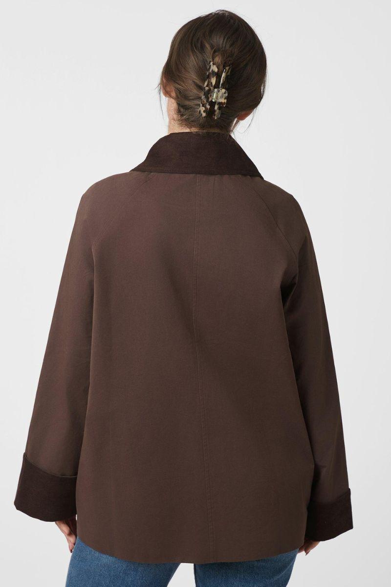 Anastacia Cord Jacket | Brown | Jakke fra Neo Noir