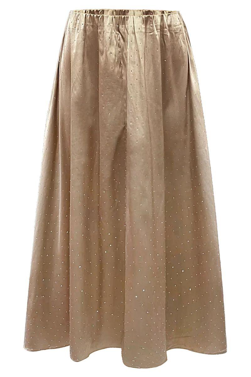 Ova Skirt | Champagne Diamond | Nederdel fra Liberté