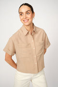 Havannah Alexis Shirt |  Savannah Tan