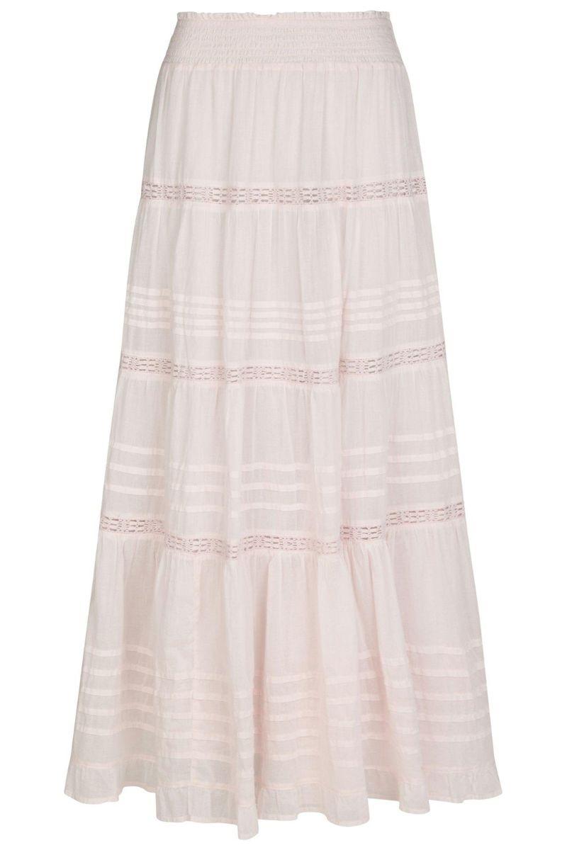 Felicia S Voile Skirt | Light Pink | Nederdel fra Neo Noir