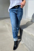 Stella Straight Jeans Ankle | Blue