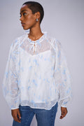 Eisara Flob Blouse  |  White