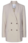 Vola Oversize Blazer | Bone