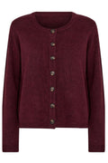 Alice Cardigan |  Dark Red Mel