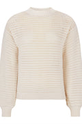 Magda O-Neck Knit |  Buttercream
