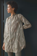 Sikka Long Shirt W/Smock 52634 | Dusty Grass