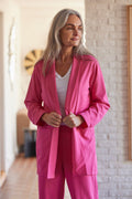 Lucy Blazer | Fuchsia Rose