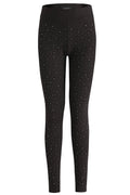 Alma Leggings | Black Simili