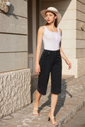 Carla Capri Pants | Black