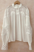 Embroidery Blouse | White