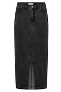 Charlee Long Skirt | Black