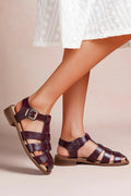 Glory Sandals | Burgundy