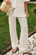 Rizzy Crochet Pants | Off White