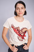 Rem O-Ss Eagle Tee  |  Ecru