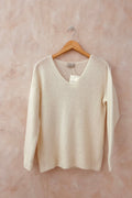 Allie Alpaca Knit | Ecru