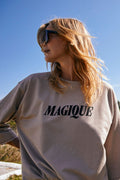 Kassy Pullover | Simply Taupe Black
