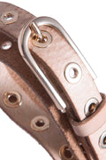 Narrow Belt Studs | Sand