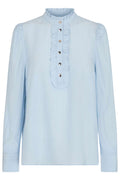 April Shirt | Chambray Blue
