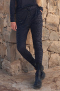 Alma Pants (Fleece) | Dark Grey Leo