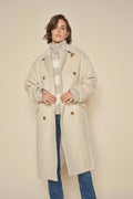 Venice Wool Coat | Feather Gray
