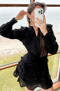 Harmoni S Voile Dress 161867 | Black