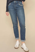 Naomi Marla Jeans Ankle | Blue