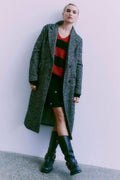 Yan Coat 204702 | Black Jet Stream