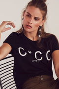 Coco Signature Tee | Black