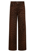 Leo New Wide Pant 31628 | Dark Brown