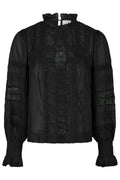 Ebba S Voile Blouse | Black