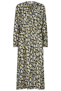 Tualipa Dress | Black Chambray Blue