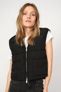 Manja Down Vest |  Black